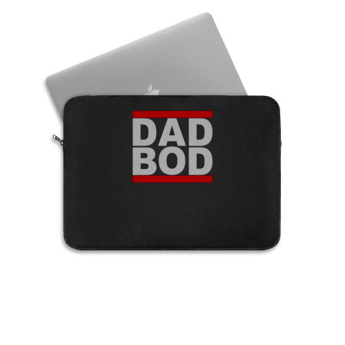 Dad Bod Run Dmc Parody Laptop Sleeve
