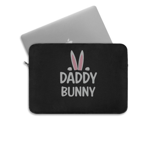 Daddy Bunny Ears Easter Day Laptop Sleeve