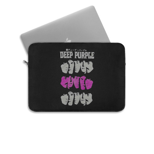 Deep Purple Rock Band Laptop Sleeve