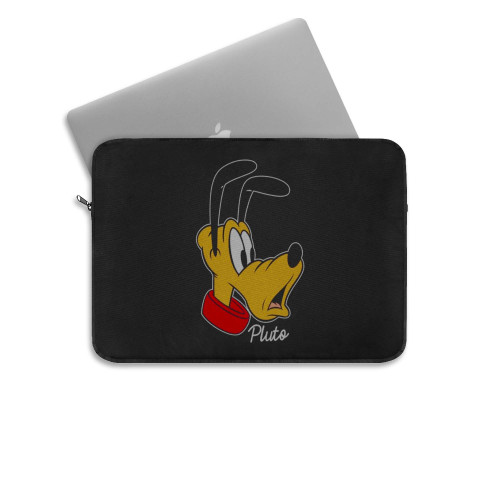 Disney Mickey And Friends Pluto Big Face Long Laptop Sleeve
