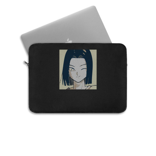 Dragon Ball Character Cyborg Android 17 Laptop Sleeve