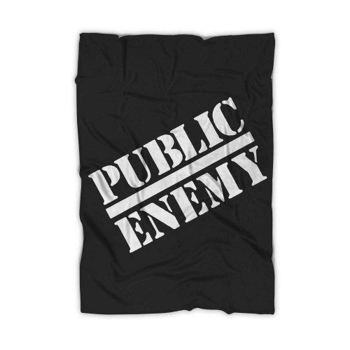 Public Enemy Logo Blanket