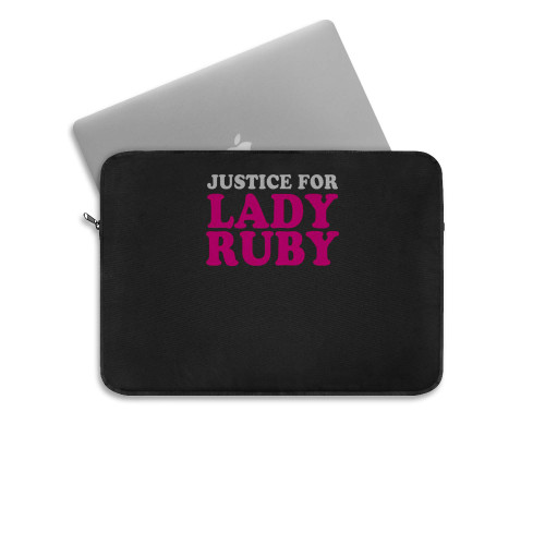 Freeman Ladies January 6 Justice For Lady Ruby And Shaye Laptop Sleeve