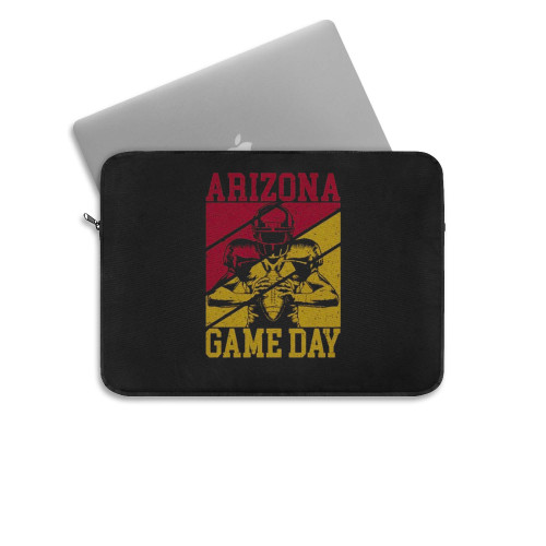 Game Day In Arizona Vintage Football Sport Laptop Sleeve