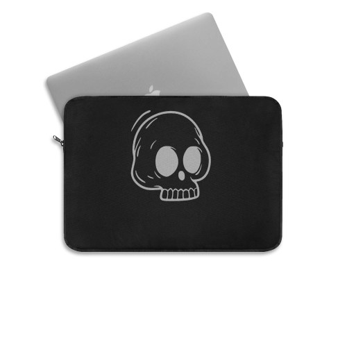 Halloween Skull Party Laptop Sleeve