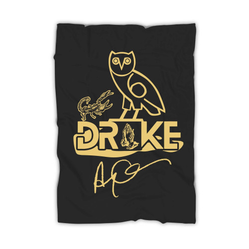 Drake Albums Logo Blanket