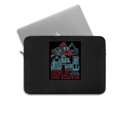 House Of 1000 Corpses Rob Zombie Laptop Sleeve