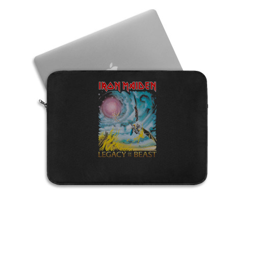 Iron Maiden The Flight Of Icarus Legacy Beast Laptop Sleeve