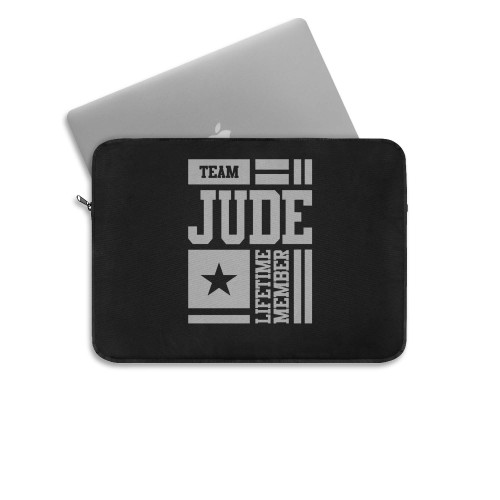Jude Personalized Name Birthday Laptop Sleeve