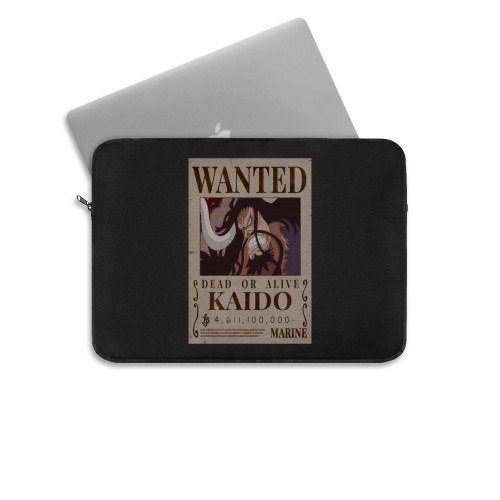 Kaido Wanted Laptop Sleeve