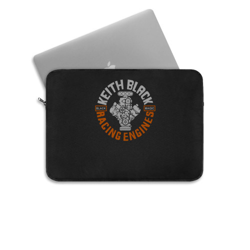 Keith Black Racing Engines Drag Race Laptop Sleeve