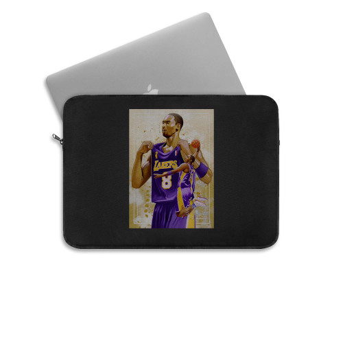 Kobe Bryant Los Angeles Lakers Nba Laptop Sleeve