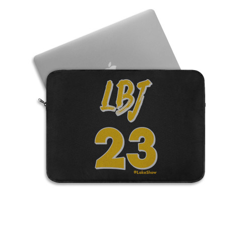 Lbj 23 Lebron James Los Angeles Lakers Lakeshow Laptop Sleeve