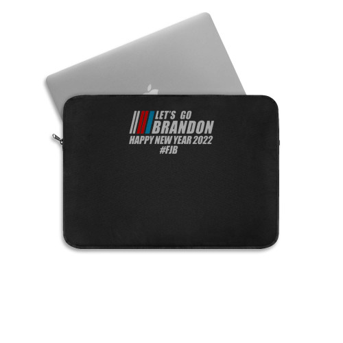 Let'S Go Brandon Happy New Year 2022 #Fjb Funny Political Joke Laptop Sleeve