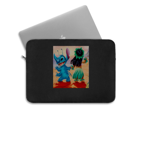 Lilo And Stitch Cartoon Laptop Sleeve