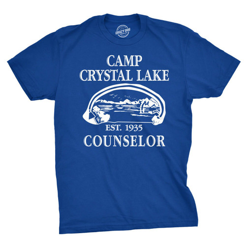 Camp Crystal Lake Man's T-Shirt Tee