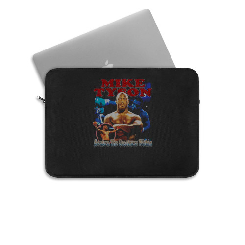 Mike Tyson 90S Retro Rap Laptop Sleeve