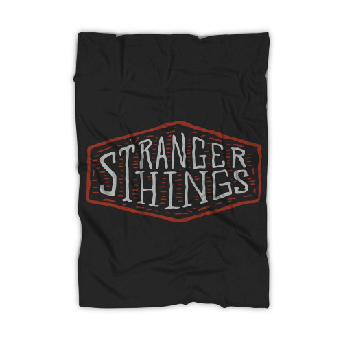 Stranger Things Logo Blanket