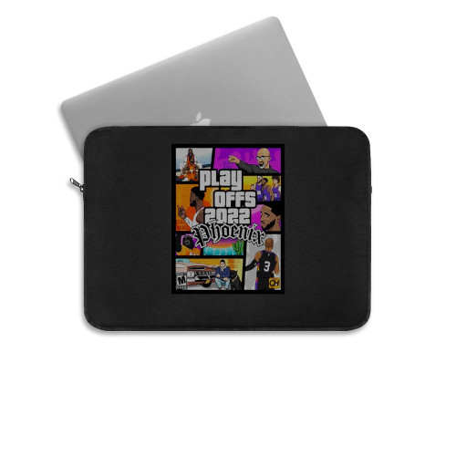 Phoenix Suns Playoffs Chris Paul And Devin Booker Vintage Laptop Sleeve