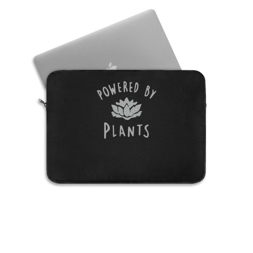 Powered By Plants Vegan Vegetarian Laptop Sleeve