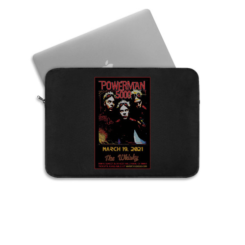 Powerman 5000 Tour Dates 2021 Laptop Sleeve