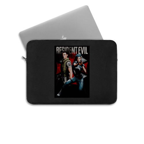 Resident Evil Chris Jill Valentine Laptop Sleeve