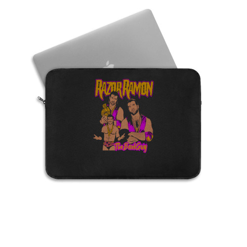 Retro Razor Bad Guy Vintage Hey Yo Wrestling Hope Laptop Sleeve