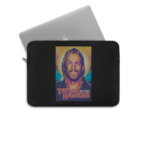 Rip Taylor Hawkins Fighters Drummer Laptop Sleeve