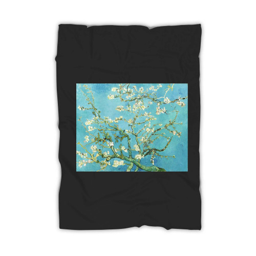 Van Gogh Almond Blossoms Tree Blanket