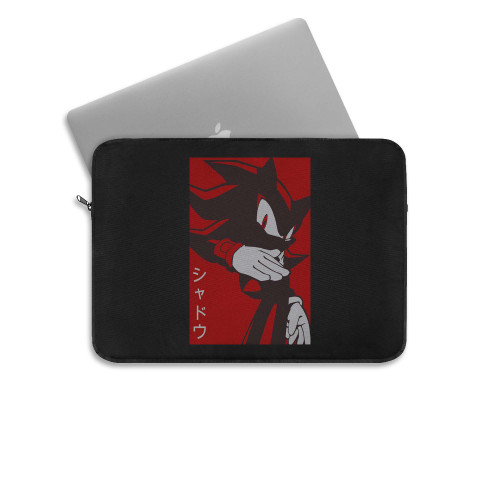 Shadow Hedgehog Anime Manga Style Laptop Sleeve