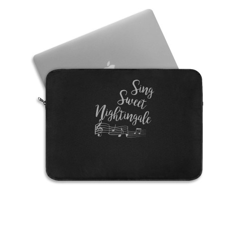 Sing Sweet Nightingale Laptop Sleeve