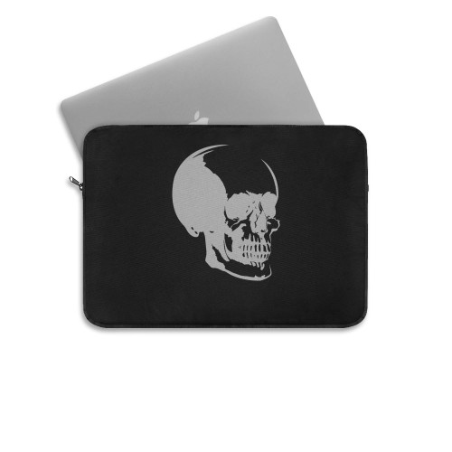 Skull Wall Stencils Laptop Sleeve
