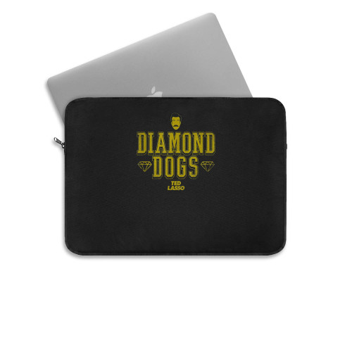 Ted Lasso Diamond Dogs Logo Laptop Sleeve