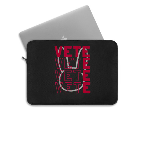 Vete E E E Trap Bunny Silhouette Bad Doodle Laptop Sleeve