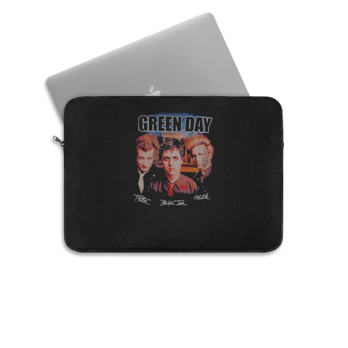 Vintage Greenday American Punk Rock Band Laptop Sleeve