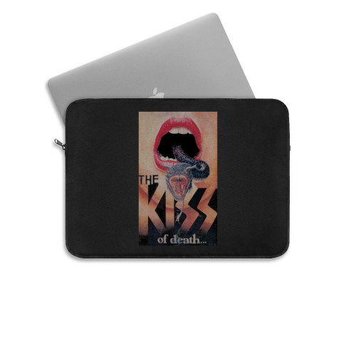 Vintage Poster The Kiss Of Death Laptop Sleeve