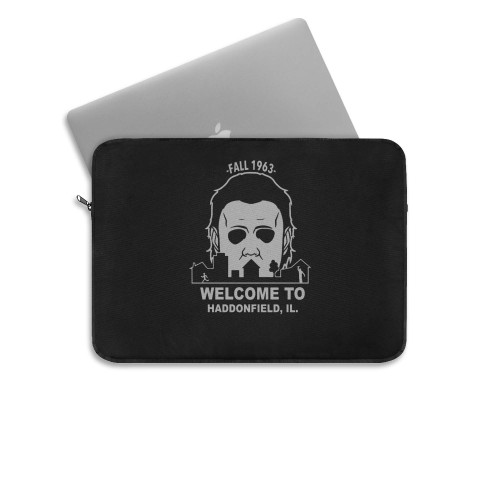 Welcome To Haddonfield Il Fall 1963 Laptop Sleeve