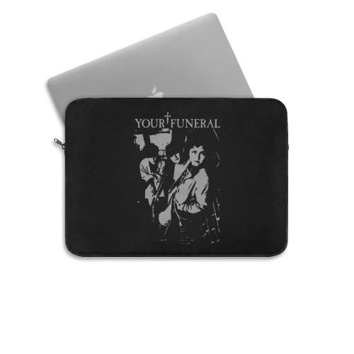 Your Funeral Christian Death 45 Grave Laptop Sleeve