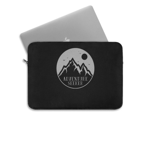 Adventure Seeker White Laptop Sleeve