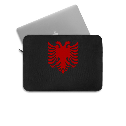 Albania Albanian Pride Tail Of The Eagle Coat Laptop Sleeve