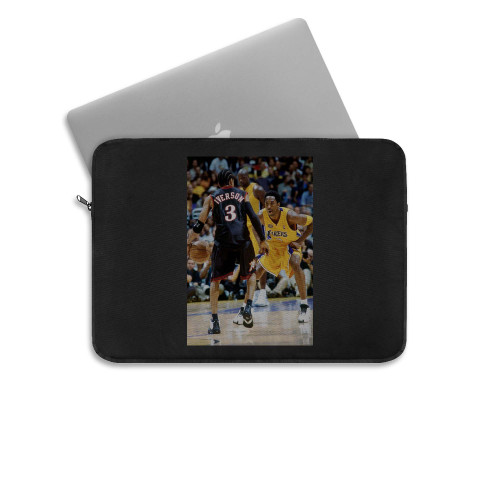 Allen Iverson Vs Lakers Nt Laptop Sleeve