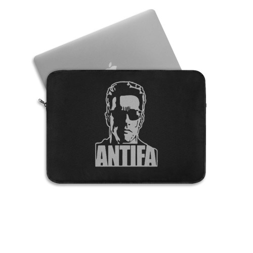 Antifa Man Sunglasses Laptop Sleeve