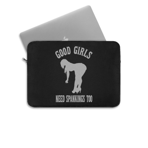 Bdsm Good Girls Need Spankings Too Laptop Sleeve