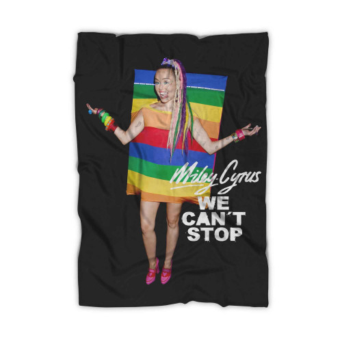 Miley Cyrus We Cant Stop Blanket