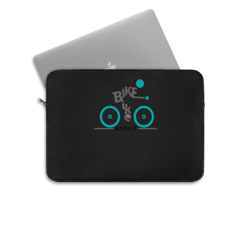 Bike Mountainbike Downhill Green Laptop Sleeve