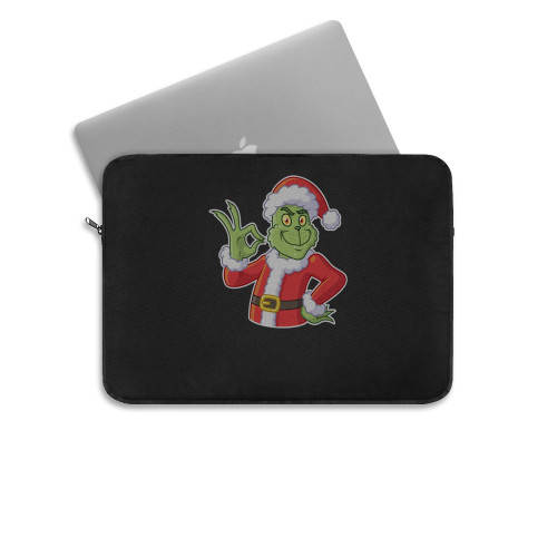 Christmas Tree Grinch Laptop Sleeve