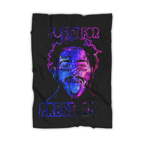 Posty For President Post Malone Galaxy Blanket Posty For President Post Malone Galaxy Blanket
