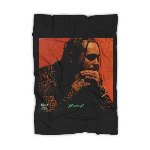 Post Malone Stoney Album Cover Blanket