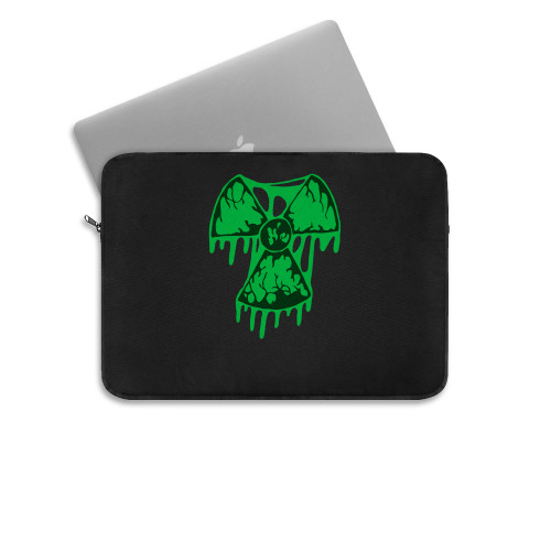 Melting Nuclear Symbol 2  Laptop Sleeve