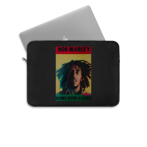 Musik Bob Marley Rebel With A Cause  Laptop Sleeve